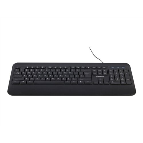 Gembird , Multimedia Keyboard , KB-UML-03 , Multimedia , Wired , US , Black