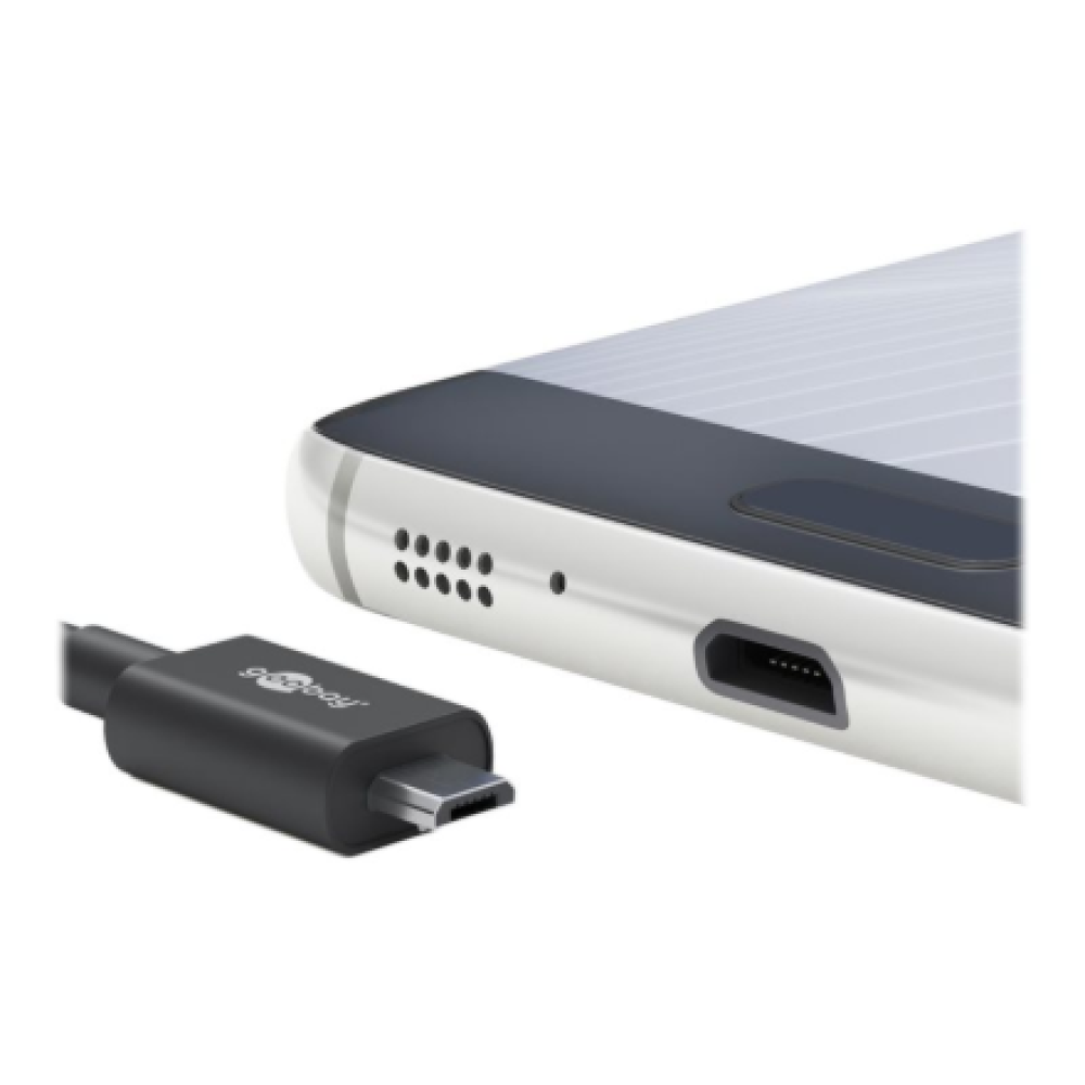 Goobay Micro-USB Charging and Sync Cable , USB-A to USB-B