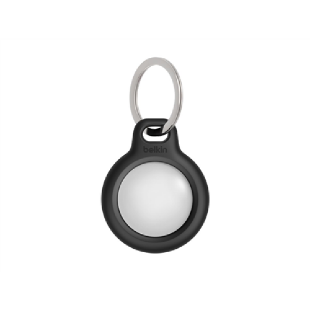 Belkin , Secure Holder with Key Ring for AirTag , Black