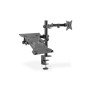 Digitus , Desk Mount , DA-90436 , Tilt, swivel, height adjustment, rotate , Maximum weight (capacity) 9 kg , Black