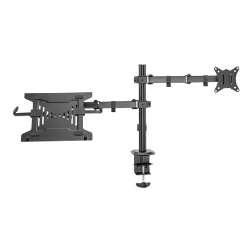 Digitus , Desk Mount , DA-90436 , Tilt, swivel, height adjustment, rotate , Maximum weight (capacity) 9 kg , Black