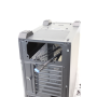 SALE OUT. MSI MAG FORGE 110R PC Case, Mid-Tower, USB 3.2, Black , MSI , DAMAGED PACKAGING, BROKEN LEG
