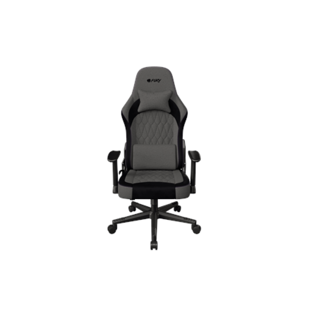 Fury Fabric, Nylon, Wood, Metal , Gaming Chair , Shinai S8 , Gray