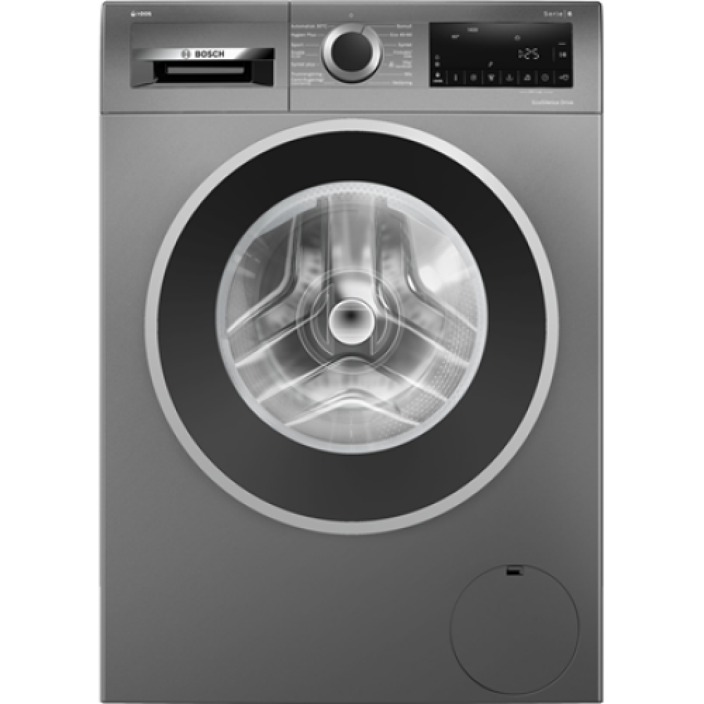 Bosch Washing Machine WGG244ARSN Energy efficiency class A, Front loading, Washing capacity 9 kg, 1400 RPM, Depth 59 cm, Width 59.8 cm, Display, LED, Grey