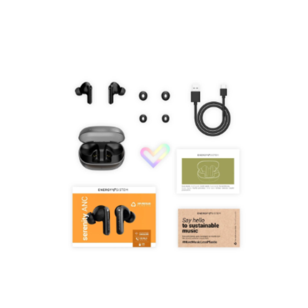 Energy Sistem True Wireless Earphones , Serenity ANC , Built-in microphone , Bluetooth , ANC , Space