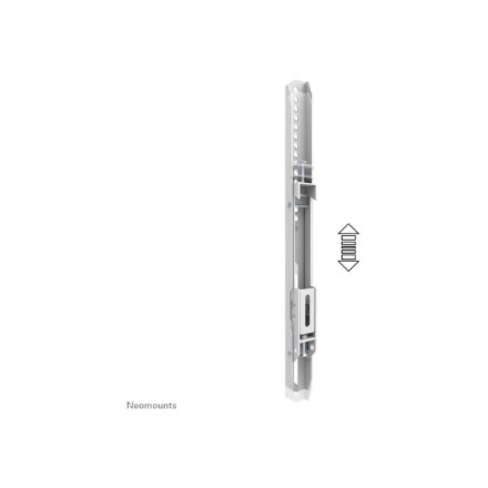 Neomounts Floor stand , ADM-875WH2 Dual screen adapter , Adjustable Height , 42-65 , Maximum weight (capacity) 40 kg , White