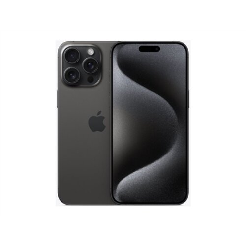 Apple , iPhone 15 Pro Max , Black Titanium , 6.7 , Super Retina XDR , 1290 x 2796 pixels , A17 Pro , Internal RAM 8 GB , 256 GB , Dual SIM , Nano-SIM and eSIM , 4G , 5G , Main camera resolution 48+12 MP , Secondary camera resolution 12 MP , iOS , 17