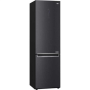 LG Refrigerator GBB92MCACP Energy efficiency class C, Free standing, Combi, Height 203 cm, No Frost system, Fridge net capacity 277 L, Freezer net capacity 107 L, Display, 35 dB, Black