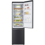 LG Refrigerator GBB92MCACP Energy efficiency class C, Free standing, Combi, Height 203 cm, No Frost system, Fridge net capacity 277 L, Freezer net capacity 107 L, Display, 35 dB, Black
