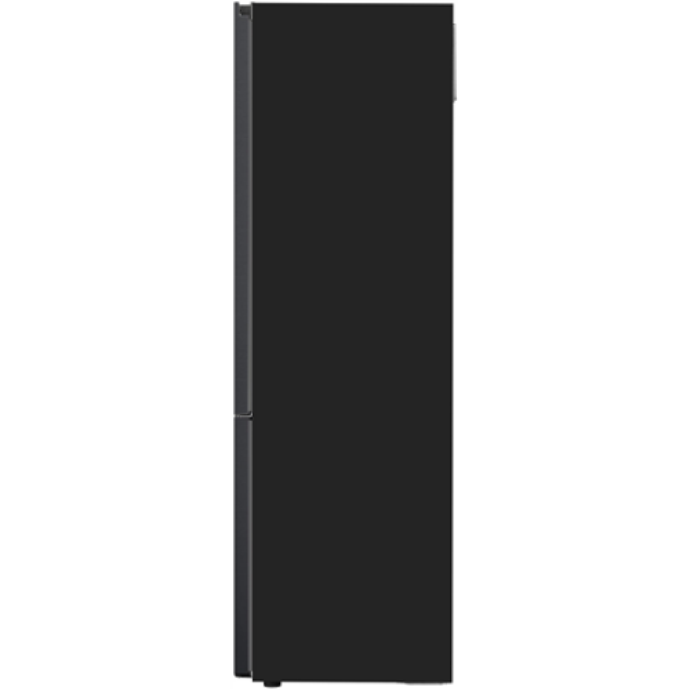 LG Refrigerator GBB92MCACP Energy efficiency class C, Free standing, Combi, Height 203 cm, No Frost system, Fridge net capacity 277 L, Freezer net capacity 107 L, Display, 35 dB, Black