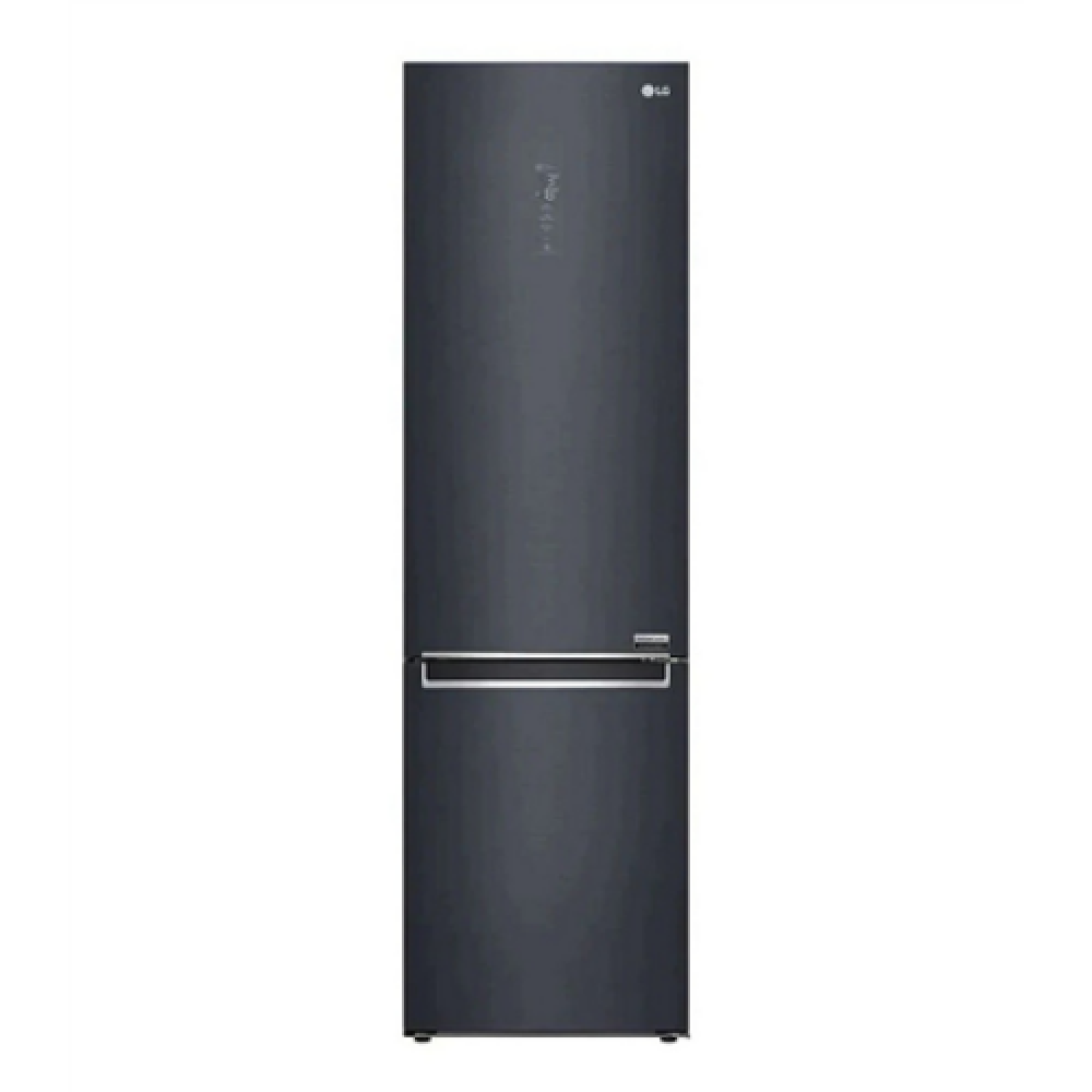 LG Refrigerator GBB92MCACP Energy efficiency class C, Free standing, Combi, Height 203 cm, No Frost system, Fridge net capacity 277 L, Freezer net capacity 107 L, Display, 35 dB, Black