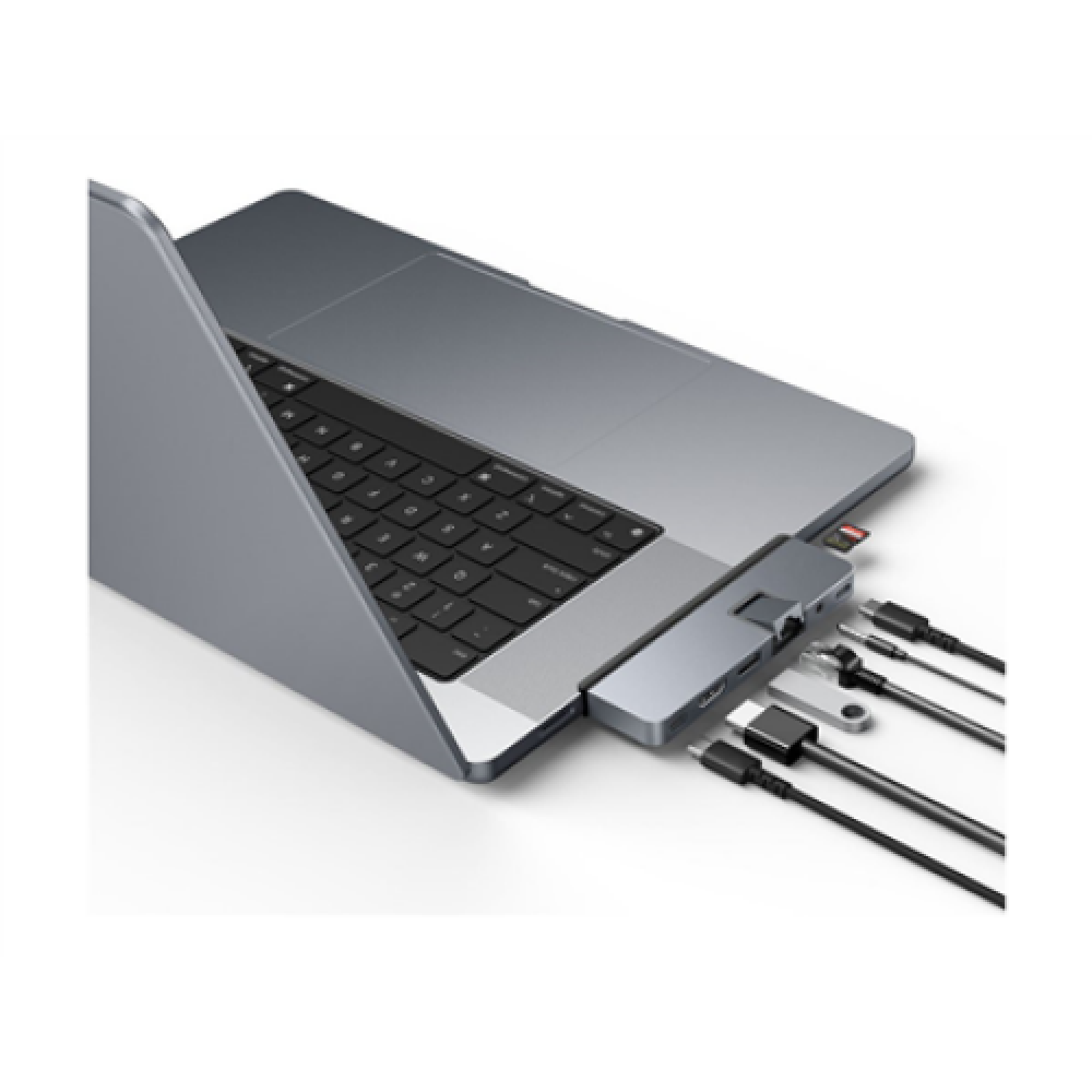 Hyper , HyperDrive DUO PRO 7-in-2 USB-C Hub for MacBook Air/Pro 2016-2020 , Ethernet LAN (RJ-45) ports 1 , HDMI ports quantity 1