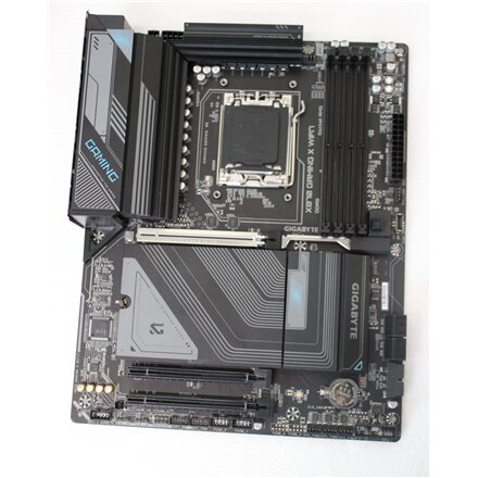 SALE OUT. Gigabyte X870 GAMING X WIFI7 1.0 , Processor family AMD , Processor socket AM5 , DDR5 , Supported hard disk drive interfaces SATA, M.2 , Number of SATA connectors 4 , REFURBISHED, USED, WITHOUT INSTRUCTIONS, ORIGINAL BOX, ANTENNA