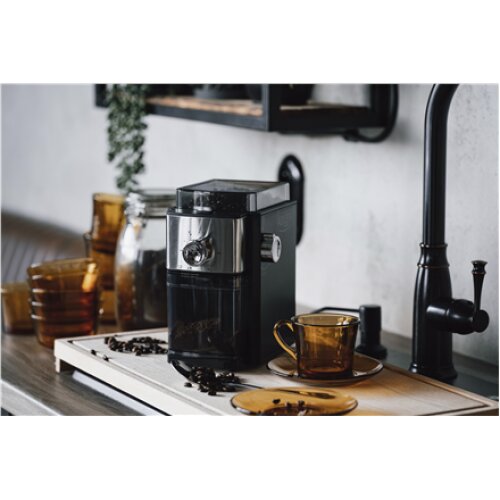 Adler , Coffee Grinder , AD 4448 , 300 W , Coffee beans capacity 250 g , Number of cups 12 per container pc(s) , Black