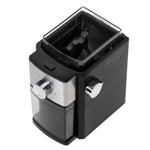 Adler , Coffee Grinder , AD 4448 , 300 W , Coffee beans capacity 250 g , Number of cups 12 per container pc(s) , Black