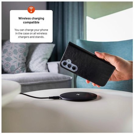 Fixed Opus , Book Case , Xiaomi , Redmi 15C 4G/5G , Leather , Black