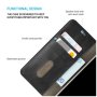 Fixed Opus , Book Case , Xiaomi , Redmi 15C 4G/5G , Leather , Black