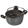 Stoneline , XXL Cooking pot , 7195 , 5 L , die-cast aluminium , Grey , Lid included