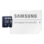 Samsung , MicroSD Card , PRO Ultimate , 256 GB , microSDXC Memory Card , Flash memory class U3, V30, A2 , SD adapter