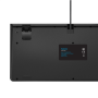 NOXO Specter Gaming keyboard Mechanical Mechanical switches with noticeable tactile and audible feedback; Individually backlit keys with dynamic lighting effects and rainbow illumination; Compact design maximizes desktop space for mouse movement; Long las