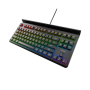NOXO Specter Gaming keyboard Mechanical Mechanical switches with noticeable tactile and audible feedback; Individually backlit keys with dynamic lighting effects and rainbow illumination; Compact design maximizes desktop space for mouse movement; Long las