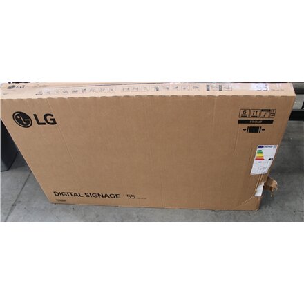 SALE OUT. LG 55UH5Q-E 55“ 3840x2160/500cd/m2/16:9/8ms/HDMI, DP, Audio Out , LG 55UH5Q-E , 55 , Landscape/Portrait , 24/7 , WebOS , Wi-Fi , DAMAGED PACKAGING , 500 cd/m² , 8 ms , 178 ° , 178 °