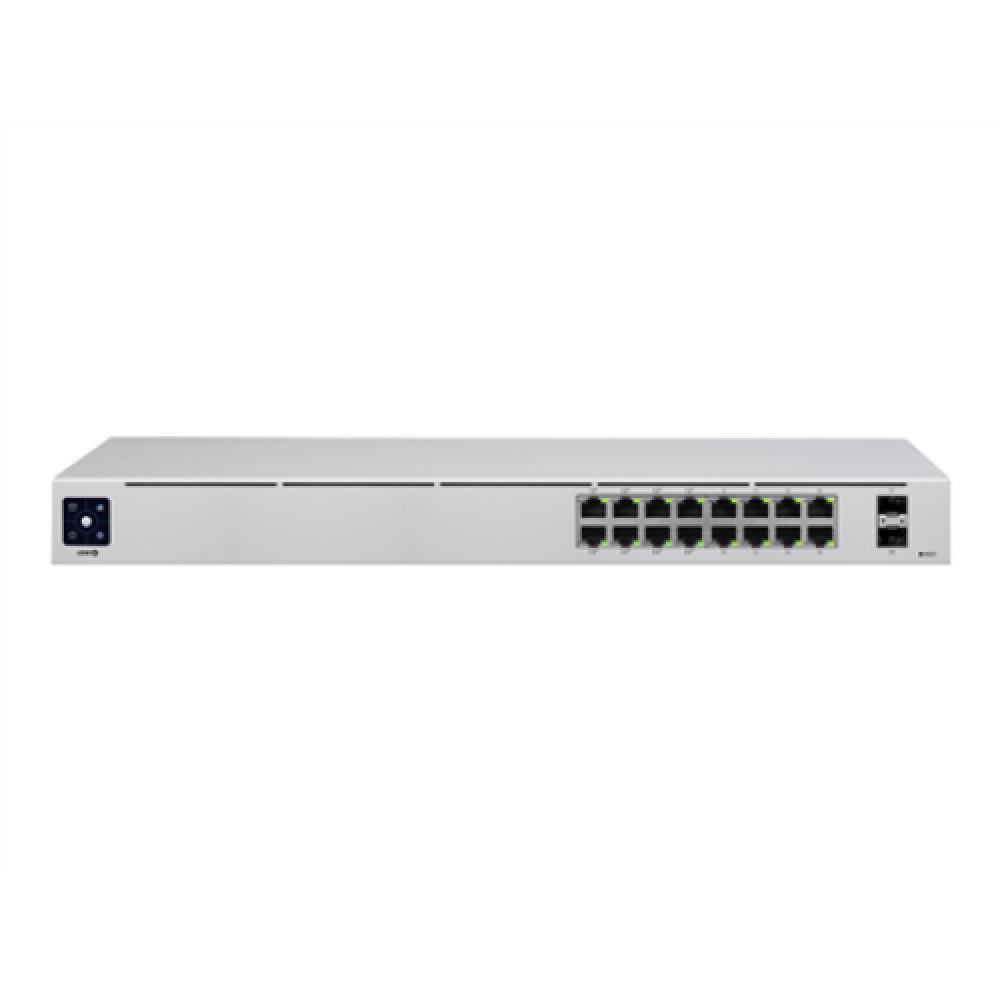 Ubiquiti , 16Port Gigabit Switch with PoE and SFP , USW-16-POE , Managed L2 , Rack-mountable/Desktop