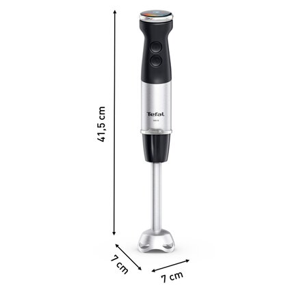 TEFAL , Hand Blender , HB671830 , Hand Blender , 1000 W , Number of speeds 20 , Turbo mode , Black/Stainless Steel