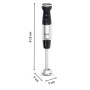 TEFAL , Hand Blender , HB671830 , Hand Blender , 1000 W , Number of speeds 20 , Turbo mode , Black/Stainless Steel