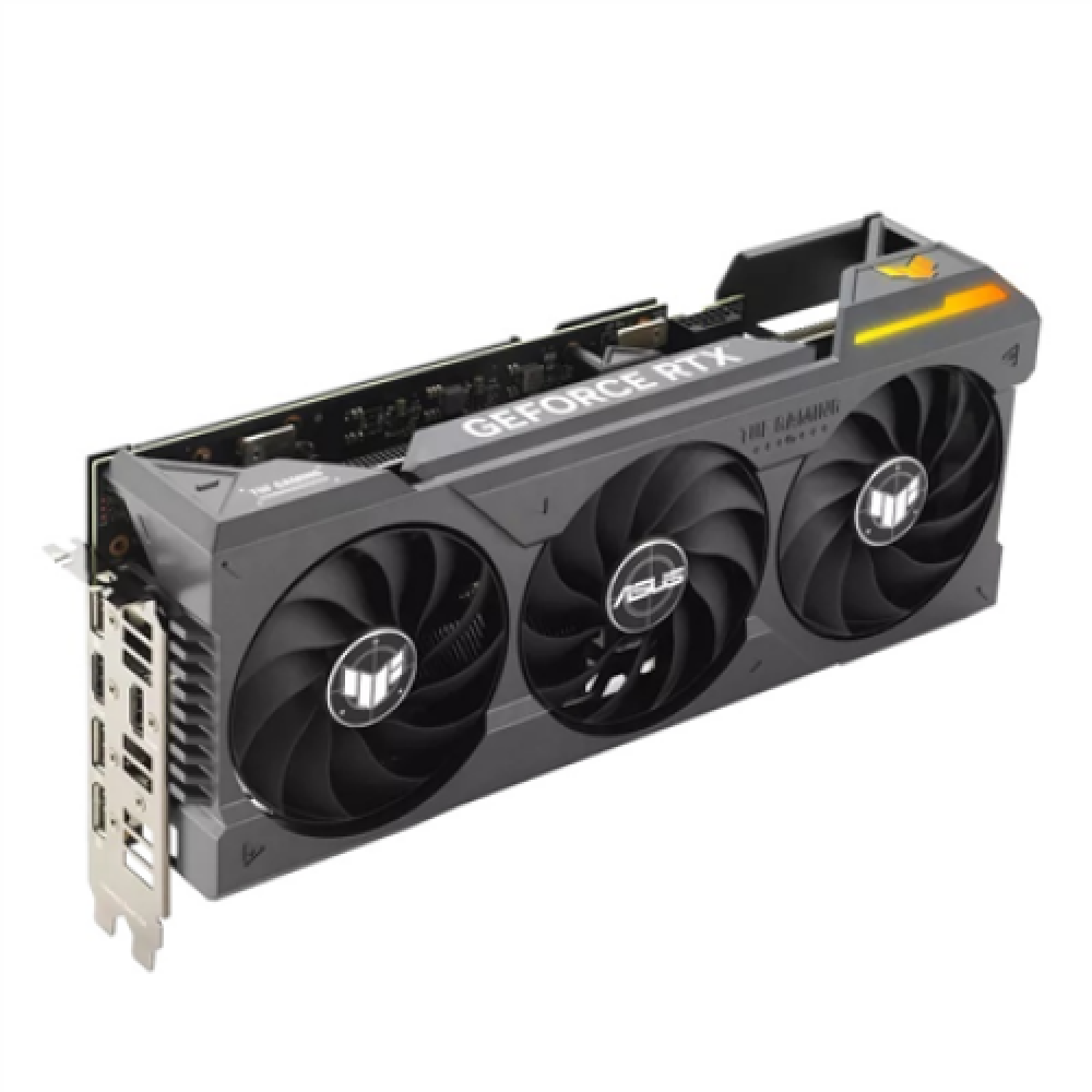 Asus TUF-RTX4070TI-O12G-GAMING NVIDIA 12 GB GeForce RTX 4070 Ti GDDR6X HDMI ports quantity 2 PCI Express 4.0 Memory clock speed 2730 MHz