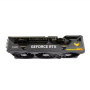 Asus TUF-RTX4070TI-O12G-GAMING NVIDIA 12 GB GeForce RTX 4070 Ti GDDR6X HDMI ports quantity 2 PCI Express 4.0 Memory clock speed 2730 MHz