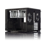 Fractal Design , NODE 804 , Side window , 2 - USB 3.0Audio in/outPower button with LED (white)HDD activity LED (white) , Black , Micro ATX , Power supply included No