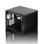 Fractal Design , NODE 804 , Side window , 2 - USB 3.0Audio in/outPower button with LED (white)HDD activity LED (white) , Black , Micro ATX , Power supply included No