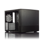 Fractal Design , NODE 804 , Side window , 2 - USB 3.0Audio in/outPower button with LED (white)HDD activity LED (white) , Black , Micro ATX , Power supply included No