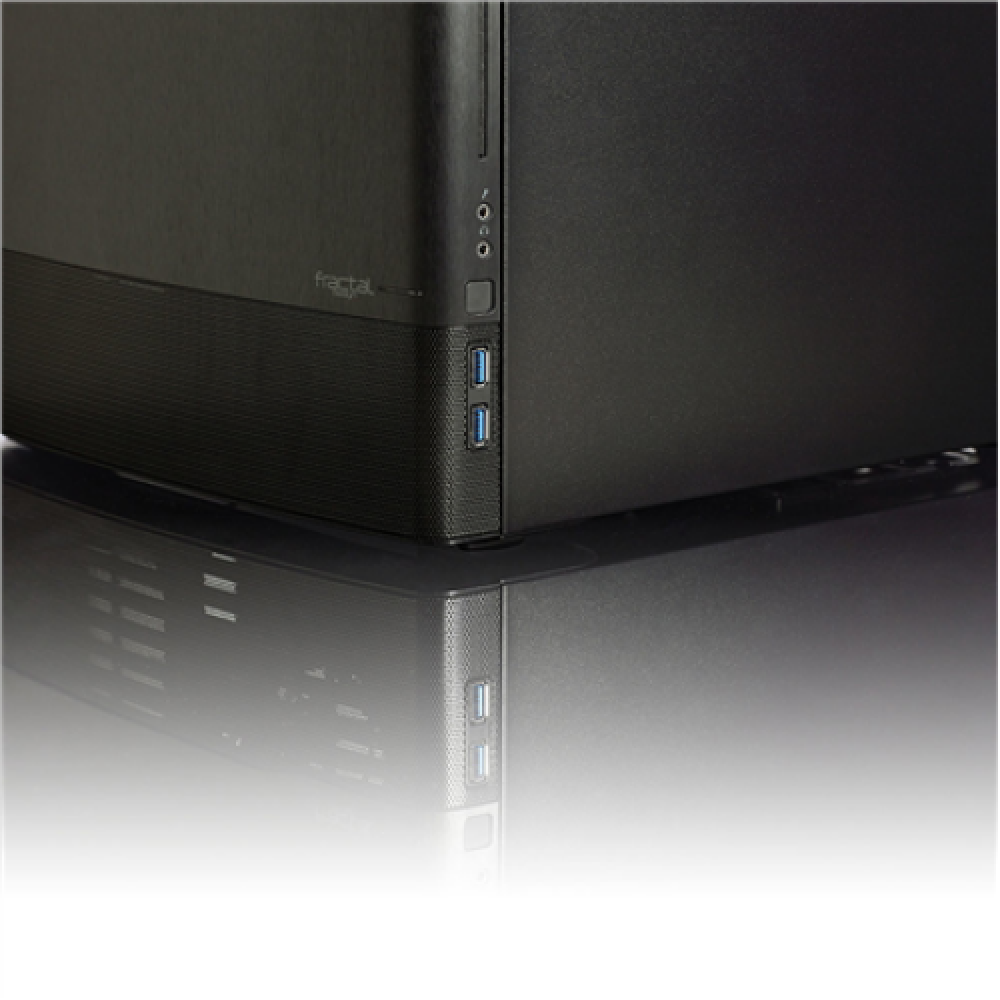 Fractal Design , NODE 804 , Side window , 2 - USB 3.0Audio in/outPower button with LED (white)HDD activity LED (white) , Black , Micro ATX , Power supply included No