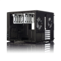 Fractal Design , NODE 804 , Side window , 2 - USB 3.0Audio in/outPower button with LED (white)HDD activity LED (white) , Black , Micro ATX , Power supply included No