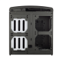 Fractal Design , NODE 804 , Side window , 2 - USB 3.0Audio in/outPower button with LED (white)HDD activity LED (white) , Black , Micro ATX , Power supply included No