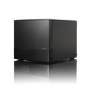 Fractal Design , NODE 804 , Side window , 2 - USB 3.0Audio in/outPower button with LED (white)HDD activity LED (white) , Black , Micro ATX , Power supply included No