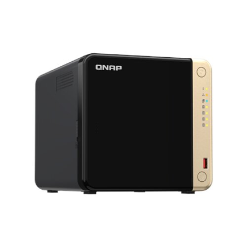 QNAP , 4-Bay desktop NAS , TS-464-8G , Intel Celeron , N5095 4-core , Processor frequency 2.9 GHz , 8 GB