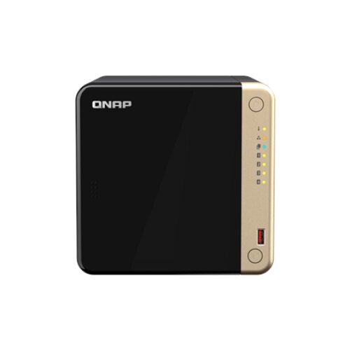 QNAP , 4-Bay desktop NAS , TS-464-8G , Intel Celeron , N5095 4-core , Processor frequency 2.9 GHz , 8 GB