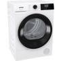 Gorenje Dryer Machine , DHNE82 , Energy efficiency class Class D , Front loading , 8 kg , LED , Depth 55 cm , White