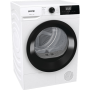 DHNE82 Gorenje Dryer Machine , DHNE82 , Energy efficiency class Class D , Front loading , 8 kg , LED , Depth 55 cm , White