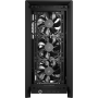 Corsair PC Case , Frame 4000D RS Modular , Black , Mid-Tower , Power supply included No