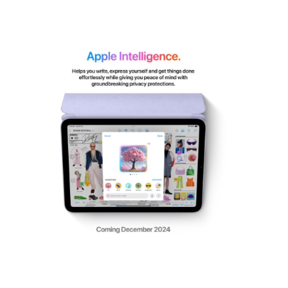 Apple iPad Mini (A17 Pro) , 8.3 , Purple , Liquid Retina , 2266 x 1488 pixels , 128 GB , Wi-Fi , Front camera , 12 MP , Rear camera , 12 MP , Bluetooth , 5.3 , iPadOS
