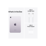 Apple iPad Mini (A17 Pro) , 8.3 , Purple , Liquid Retina , 2266 x 1488 pixels , 128 GB , Wi-Fi , Front camera , 12 MP , Rear camera , 12 MP , Bluetooth , 5.3 , iPadOS