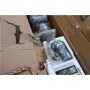 SALE OUT. Ninebot by Segway eKickScooter E3 Pro E , Segway E3 Pro E , eKickScooter , 800 W , Up to 25 km/h , 10 , 24 month(s) , Silver and Gray , DAMAGED PACKAGING AND PAINT. DIRTY, SCRATCHED, INSTALLATION MARKS