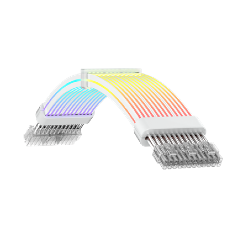 Gamemax , PSU Extension cable , VGA 3x8PIN-B , White