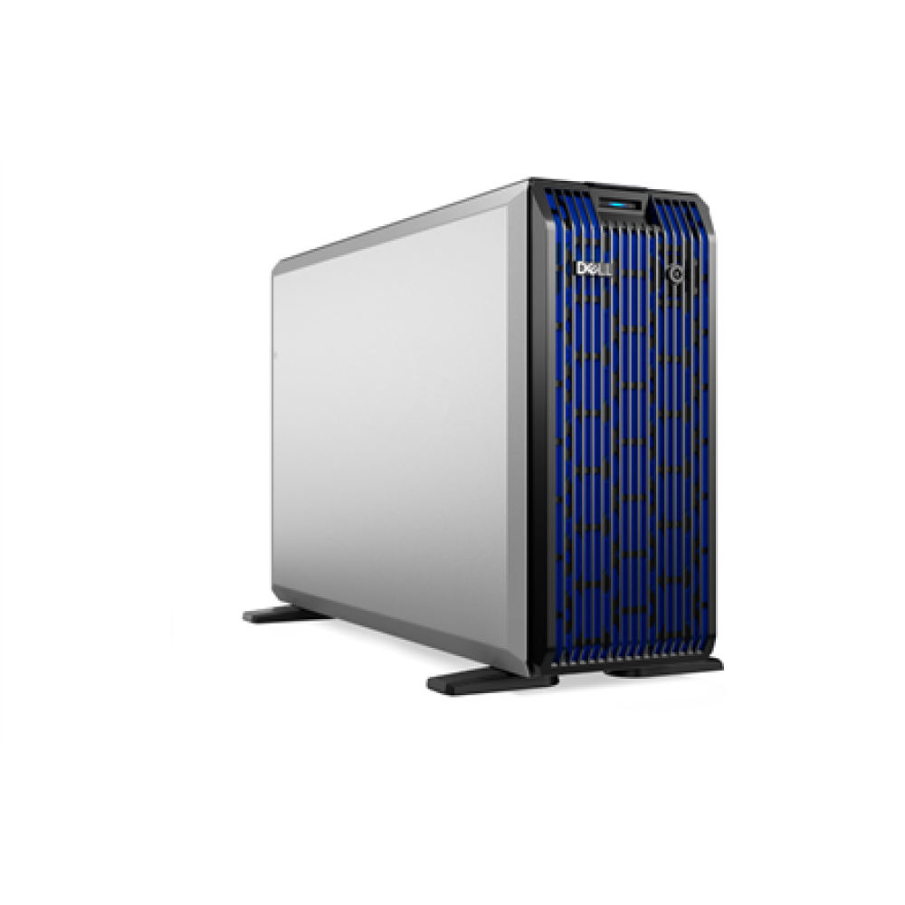 Dell PowerEdge , T360 , Tower , Intel Xeon 6 , 1 , 6333P , 6 , 12 , 3.1 GHz , 1x32GB/2x480GB , SATA , Up to 8 x 3.5 , PERC H755 , iDRAC9 Enterprise , Power supply 2x700 W , No OS , Warranty Basic NBD, 36 month(s)