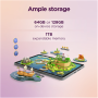 Lenovo Tab Wi-Fi (w/o power adapter) , ZAEH0167SE , 10.1 , Luna Grey , IPS , 1920 x 1200 pixels , MediaTek , Helio G85 , 4 GB , Soldered LPDDR4x , 64 GB , Wi-Fi , Front camera , 5 MP , Rear camera , 8 MP , Bluetooth , 5.3 , Android , 14 (Android 15 & 