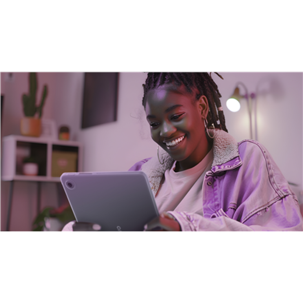 Lenovo Tab Wi-Fi (w/o power adapter) , ZAEH0167SE , 10.1 , Luna Grey , IPS , 1920 x 1200 pixels , MediaTek , Helio G85 , 4 GB , Soldered LPDDR4x , 64 GB , Wi-Fi , Front camera , 5 MP , Rear camera , 8 MP , Bluetooth , 5.3 , Android , 14 (Android 15 & 